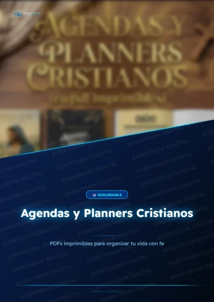 Agendas y Planners Cristianos (PDFs imprimibles para organizar tu vida con fe)